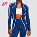 contrast jacket